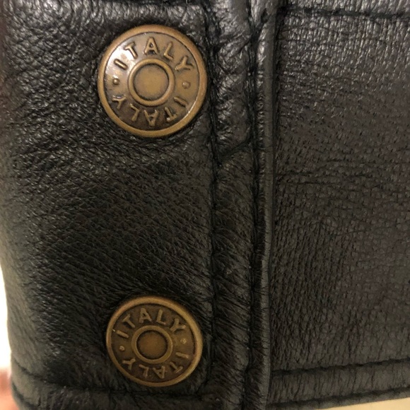 GIANNI VELENTE men’s leather jacket - Picture 4 of 5